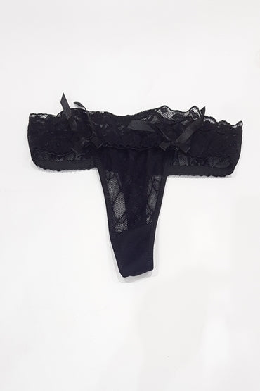 BLACK PANTIES