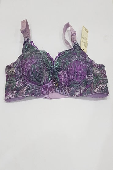 PURPLE FANCY BRA