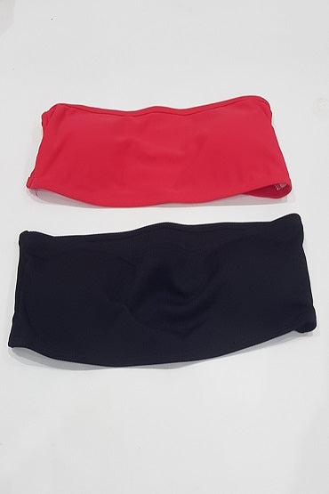 PACK OF TWO BRA RED & BLACK