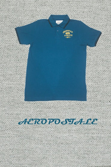 Aeropostale Tipping Collar Polo Shirt
