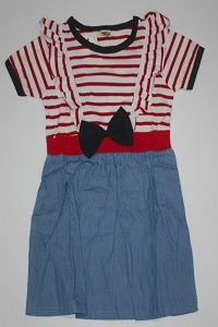 Girls Denim Frock
