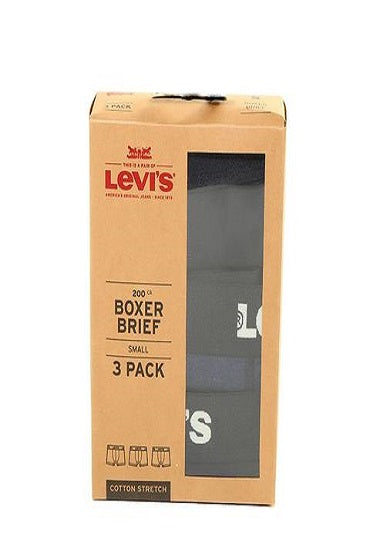 levise Pack Of Three Men's Boxer Shorts